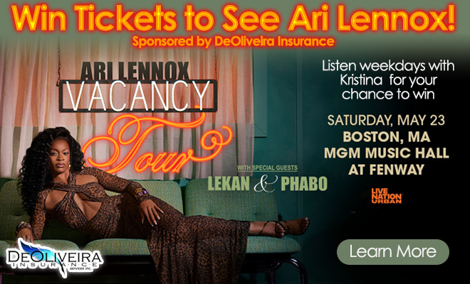 Win tickets to see Ari Lennox at MGM Music Hall at Fenway on May 23rd, 2026