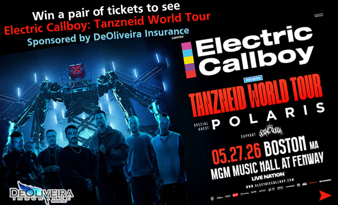 Win a pair of tickets to see Electric Callboy: Tanzneid World Tour Sponsored by DeOliveira Insurance