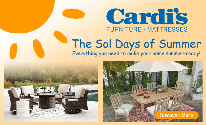 The Sol Days of Summer with Cardi’s Furniture & Mattresses!