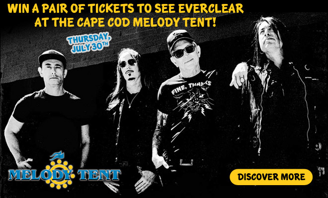 Win a pair of tickets to see Everclear at the Cape Cod Melody Tent!
