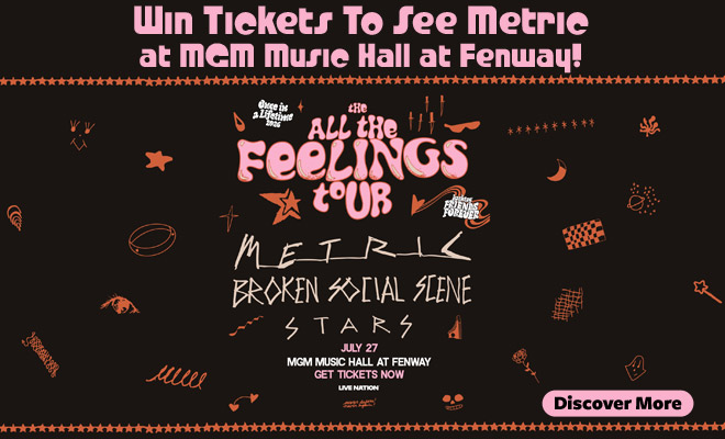 Win Tickets to See Metric at MGM Music Hall at Fenway!