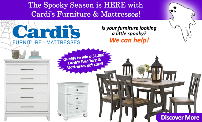 The Spooky Season is HERE with Cardi’s Furniture & Mattresses!